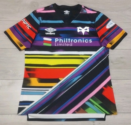 Ospreys rugby european shirt - rugby,