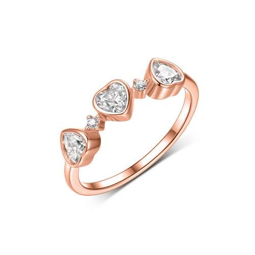 9ct heart cut lab - heart,