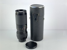 Auto Chinon 90-190mm F5.6 Zoom Lens M42 Screw Mount Clear Optics + Hood & Case