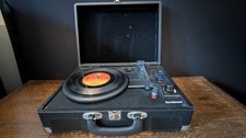 Sandstrom Portable Record Player Bluetooth Speaker Vintage Vinyl