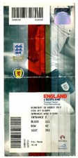 Ticket England - Scotland