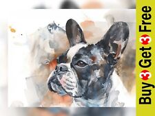 French Bulldog Portrait 5"x7"