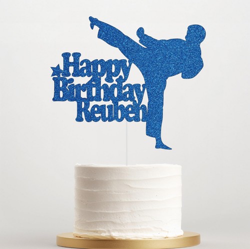 Karate cake topper - karate,