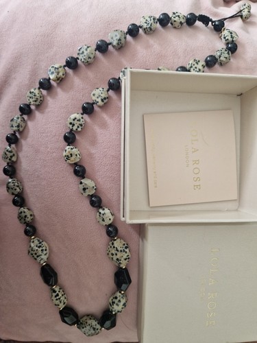 Lola rose long beaded - rose,