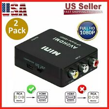 2 x RCA AV to HDMI HD