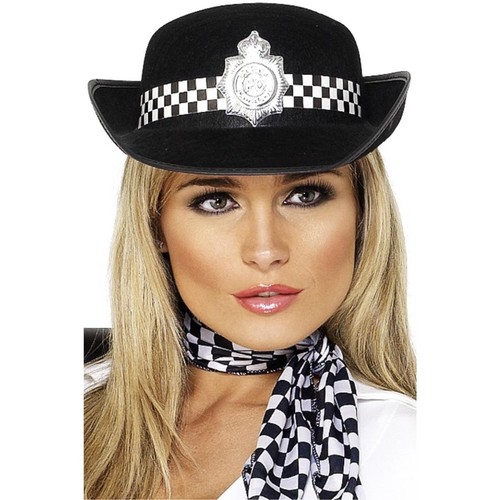 Smiffys policewoman hat - policewoman,