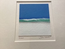 " Beach " Original Gouache by