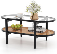 Coffee Table Glass Wooden
