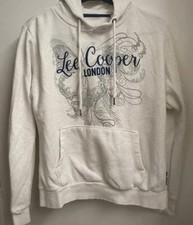 White Lee Cooper Pullover Hoodie Women’s Size 12
