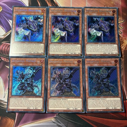 Yugioh infernoid set 3x - yugioh!,