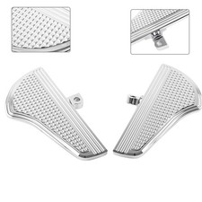 Chrome Footpeg Mini Floorboards For Harley Sportster Touring Softail Bobber