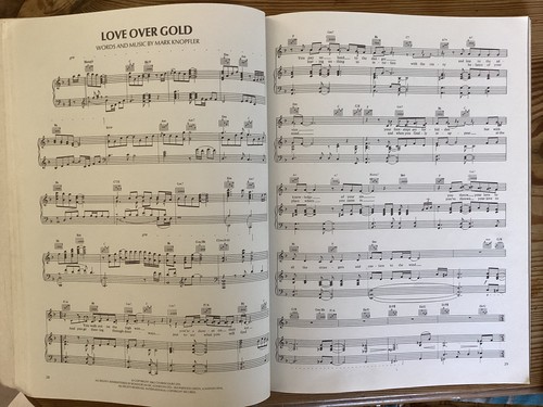 Dire straits alchemy song book - song,