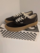 vans skate authentic brown gum