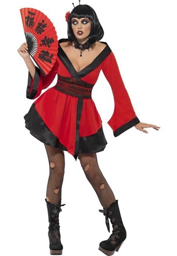 Gothic geisha costume for - geisha,