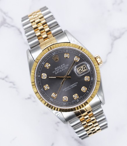 Mens rolex datejust 36mm 16233 - datejust,