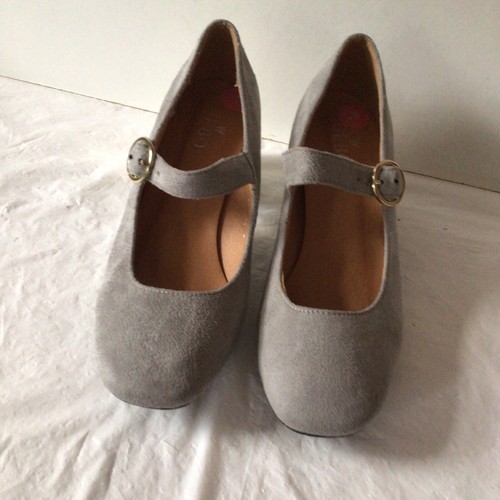 Bebo mary jane grey suede - jane,