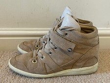 Superdry Sand Hi Top Women's  Basketball Shoes Trainers  Size UK 6 EU 39