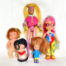 Selection Of Vintage 80s 90s Dolls Liddle Kiddle Lil Secrets Tonka Hollywoods