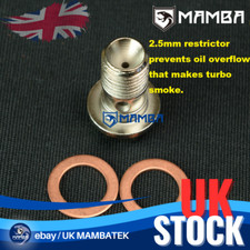 Vauxhall Zafira Astra Z20LEH Z20LET Oil Restrictor Banjo Bolt VXR GSI 2.0 Turbo