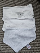 TU Baby 3-Piece Bibs Set 0-6