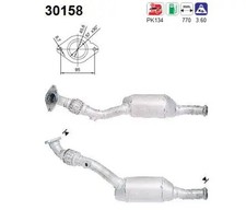 CATALYTIC CONVERTER FITS: FITS