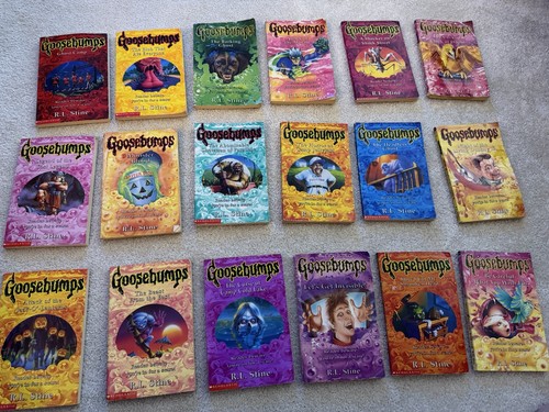 Goosebumps books bundle 90s - goosebumps,
