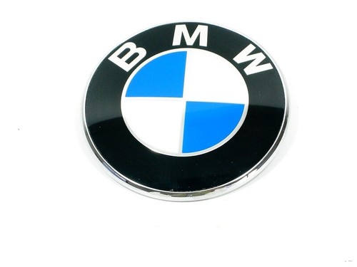 Bmw genuine plaque 61mm emblem - bmw,