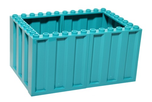 Lego corrugated wall x6 - corrugated, [x6]
