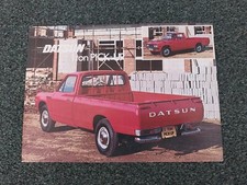 DATSUN (NISSAN) 1 TON PICK-UP BROCHURE/LEAFLET, 1970s, A4 SIZE.