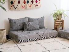 Moroccan Handmade Floor Couch