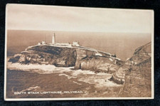 c1910 Postcard; South Stack Lighthouse, Holyhead, Anglesey Wales, Unposted Nice