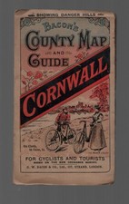 BACON'S  MAP  OF CORNWALL &