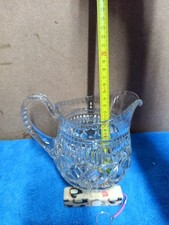 Vintage Cut Crystal Pitcher