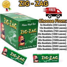 Zig-Zag Green Genuine Rolling