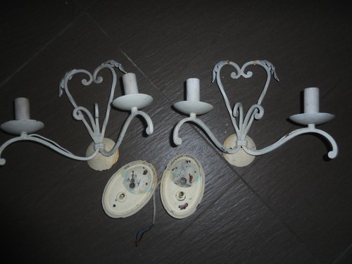 Antique wrought iron wall - antique,