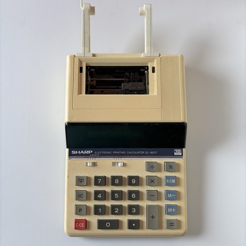 Sharp 1601h calculator - sharp, el-1601h