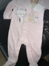 Pink My First Chicco Sleepsuit.  New With Tags