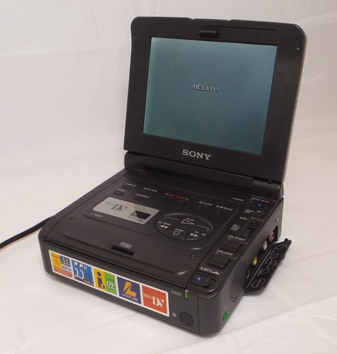 Sony pal mini walkman vcr - sony,