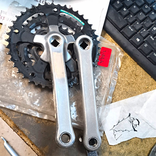 Shimano ct92 170mm - fc-ct92, triple