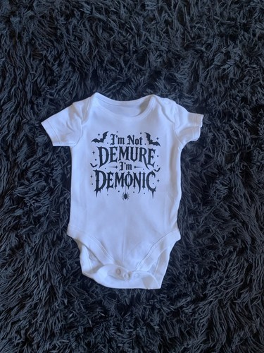 Demonic baby bodysuit - baby,