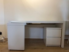 IKEA Desk with Pull-Out Panel