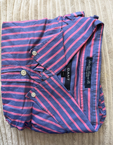 Gant blue pink striped - gant, blue/pink