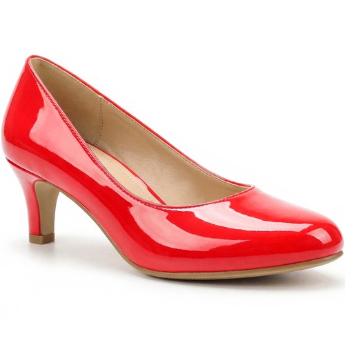 Women low kitten heel - heel, court