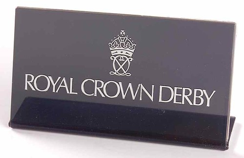Royal crown derby advertising - royal,