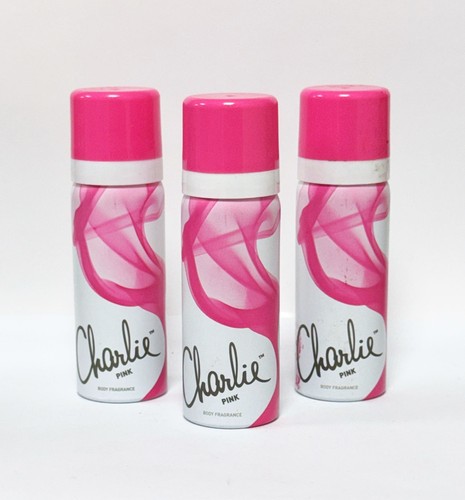 Charlie pink body fragrance - 3x,