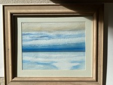 Original Sea Scape Water Colour By Nettie firman