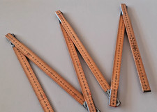 Vintage 6ft Boxwood Barrus Measure Master Folding Rule Sweden Collectable Tool