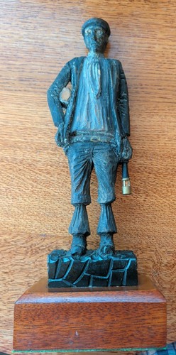 Hand carved wooden - carved, coal