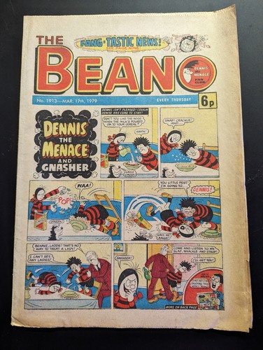 Beano comic 1913 march - beano,
