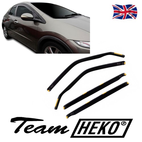 Heko wind deflectors - heko, honda